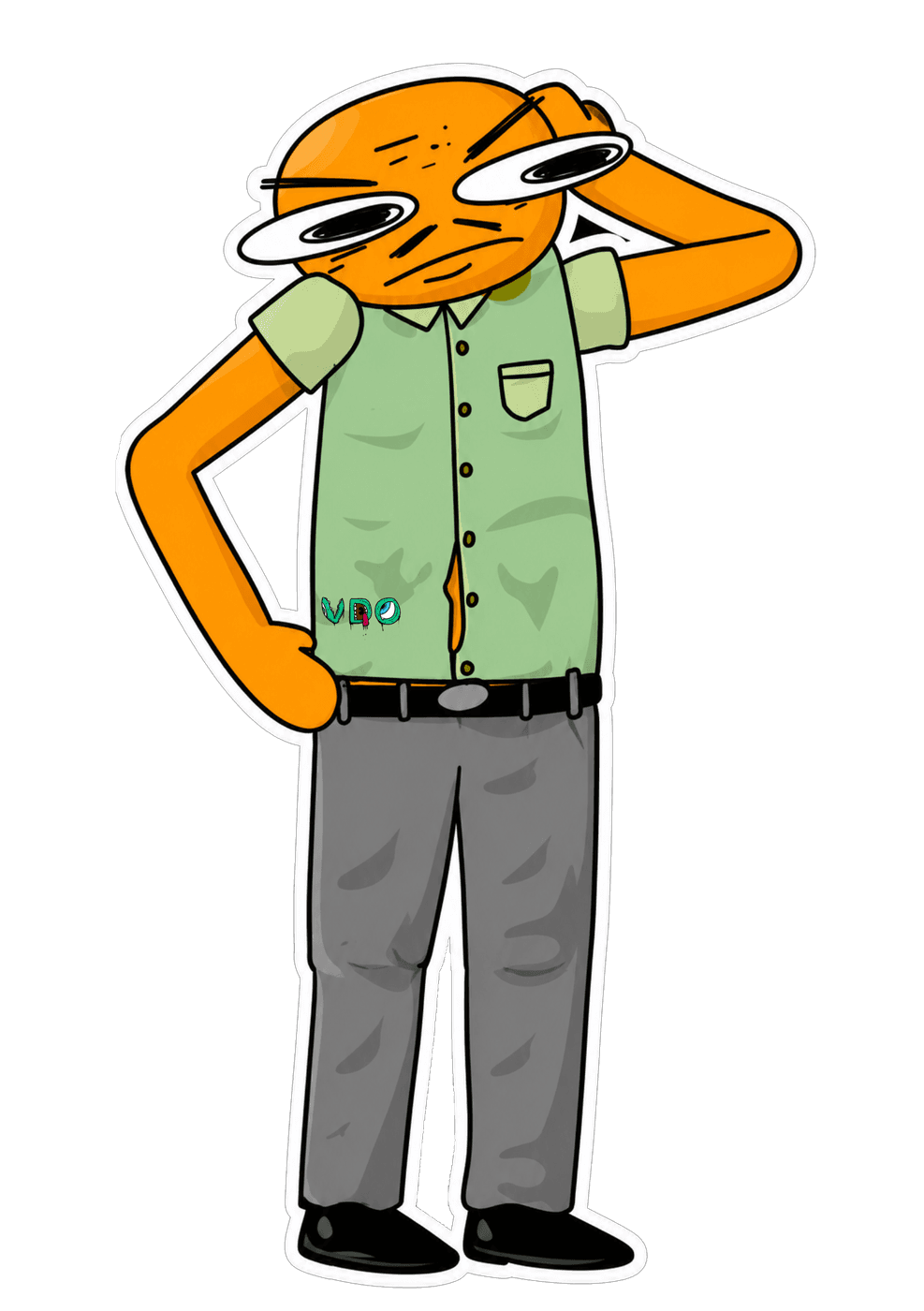 Dad Standing