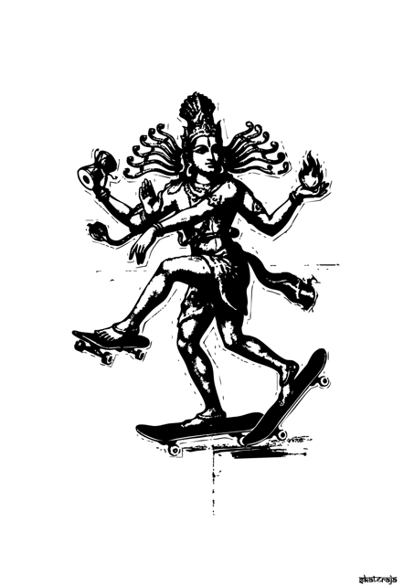 Skateraja — Bone White
