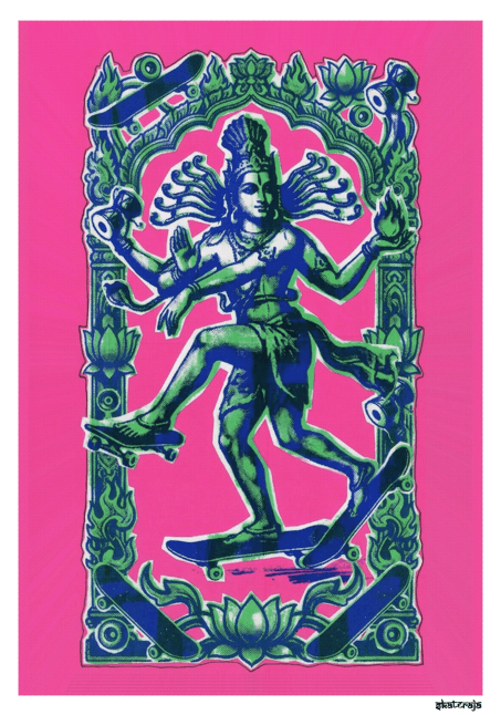 Skateraja — Colourway 3